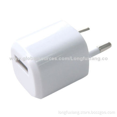 Mini USB Wall Charger for iPhone 4/3G/3GS, with 100-240V Input